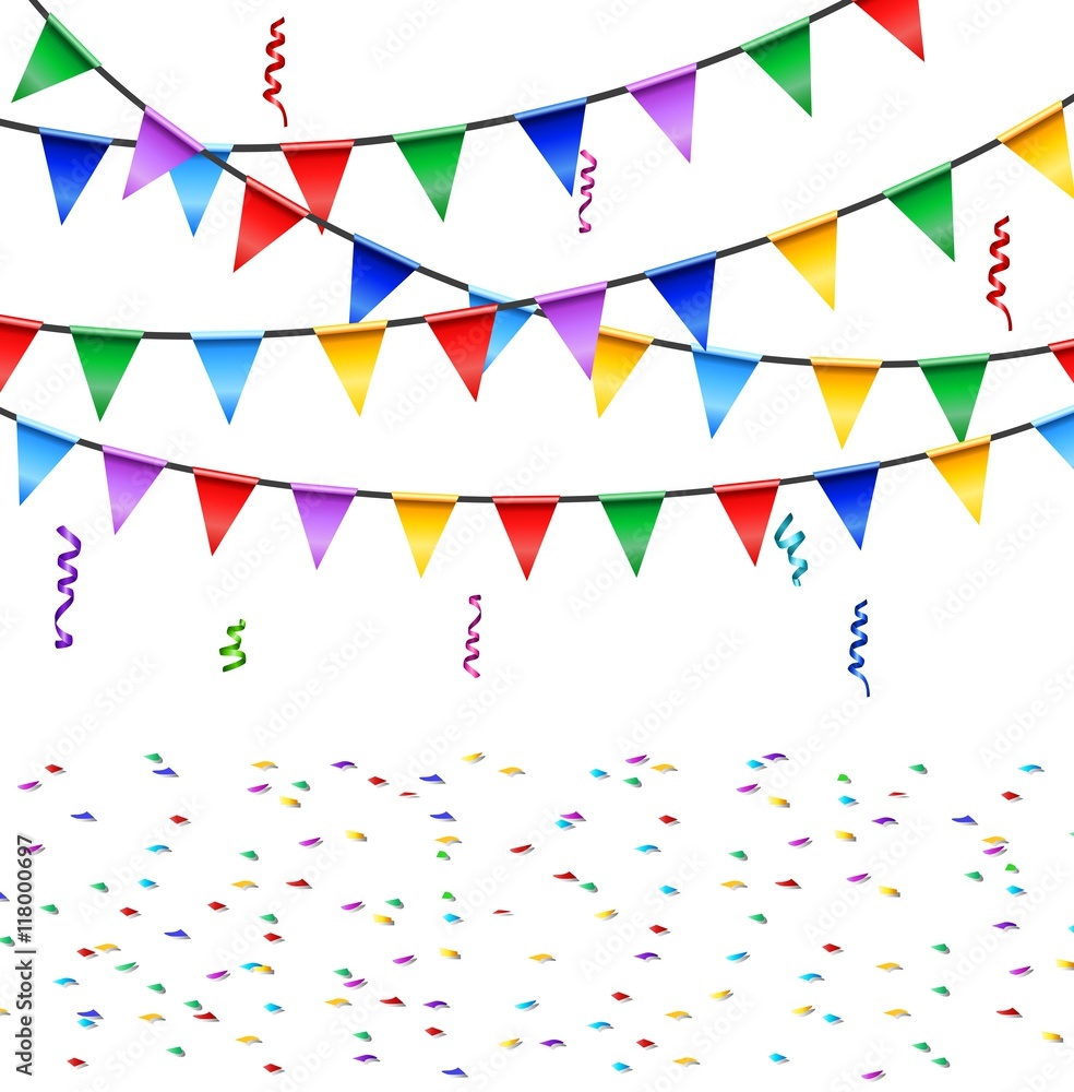 Obraz premium Colorful Celebration Background