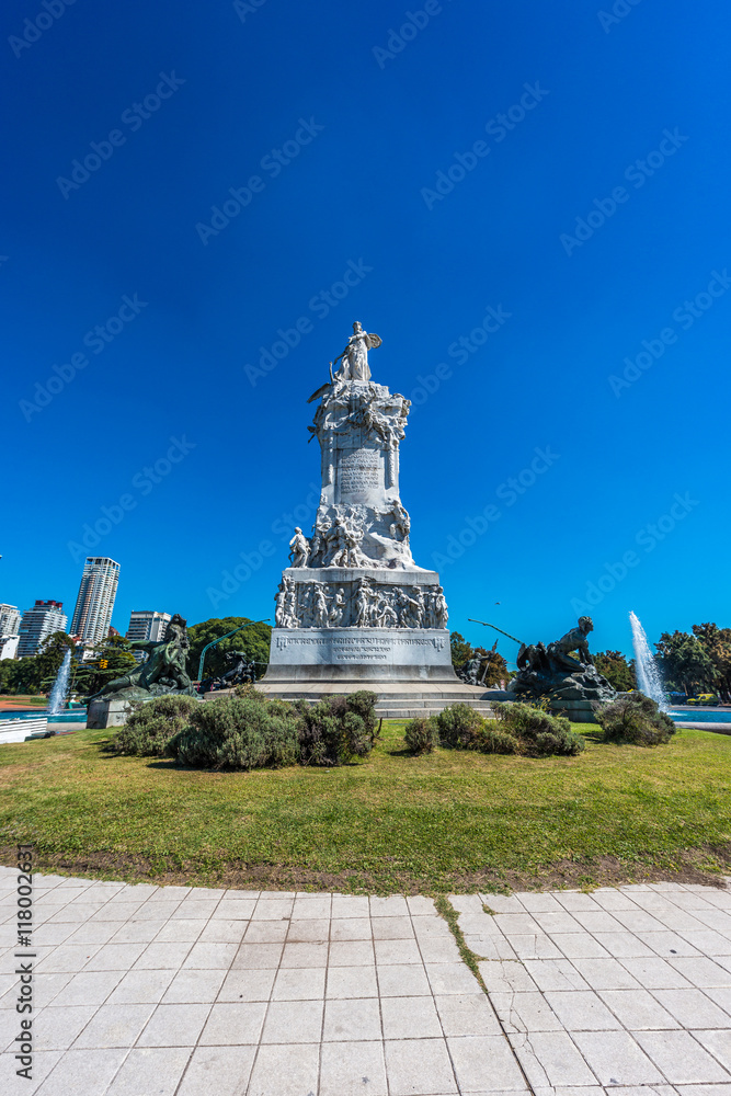 Four Regions monument in Buenos Aires, Argentina