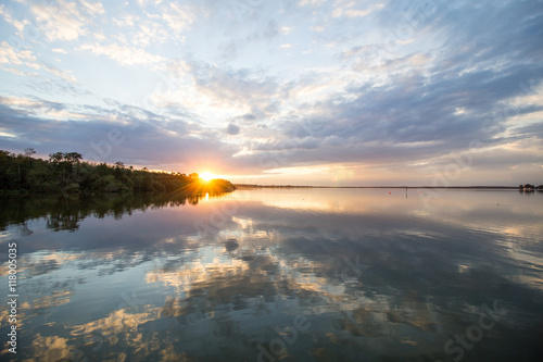 Sonnenuntergang am See