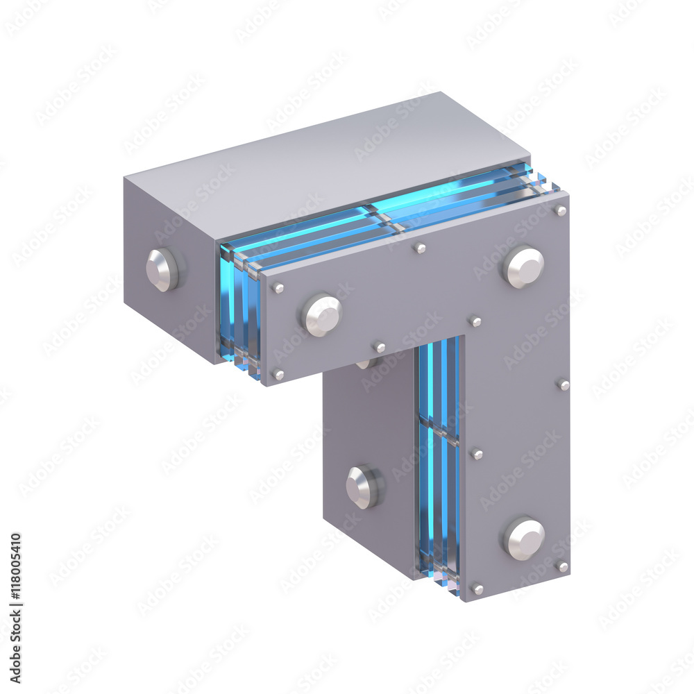 futuristic font with blue light.
futuristic font with blue light.