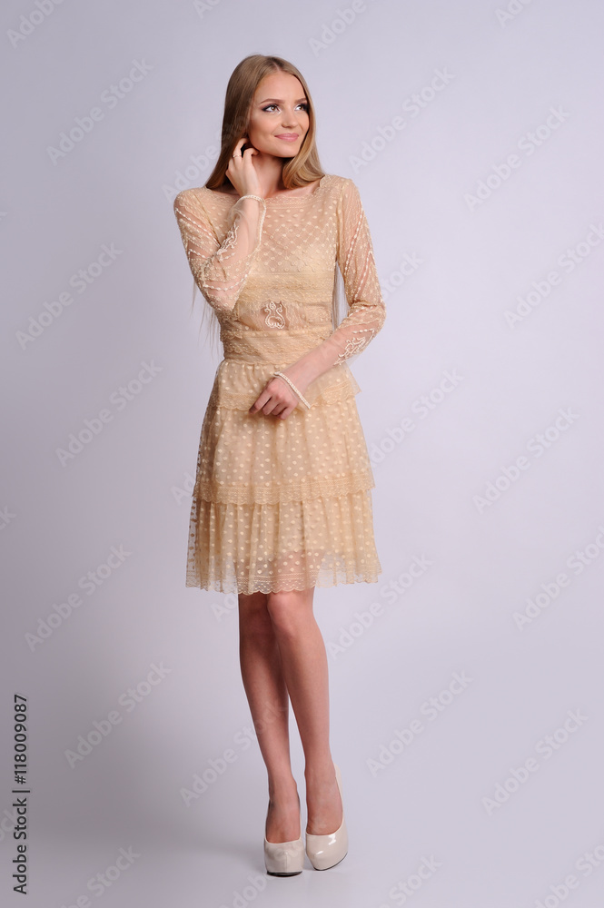 Beautiful face of a fashion model Beautiful face of a fashion model