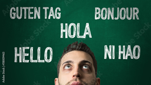 Hello in Different Languages photo