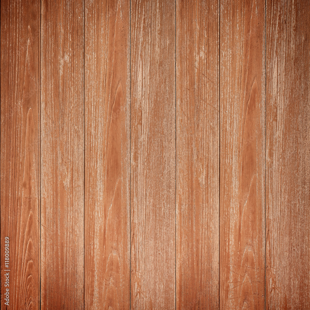 Fototapeta premium Wooden wall teak wood background or texture
