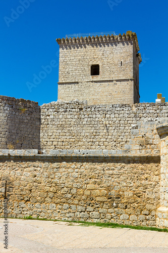 Portillo Castle in Valladolid Spain