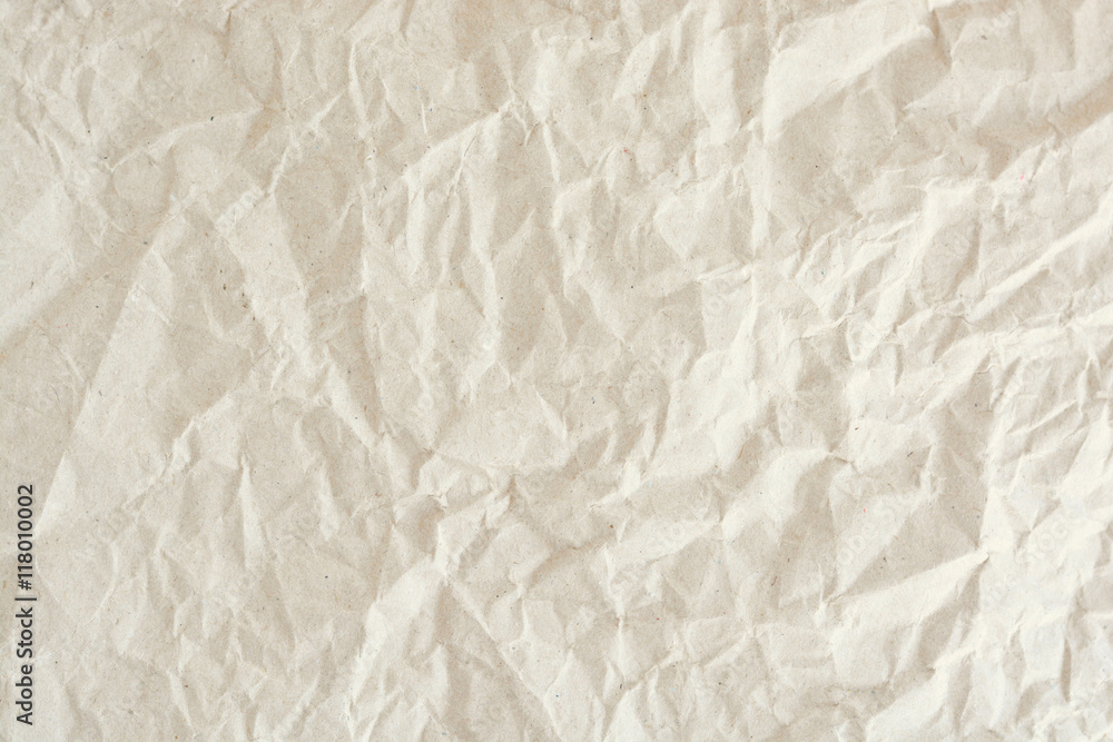 Crumpled paper background Crumpled paper background
