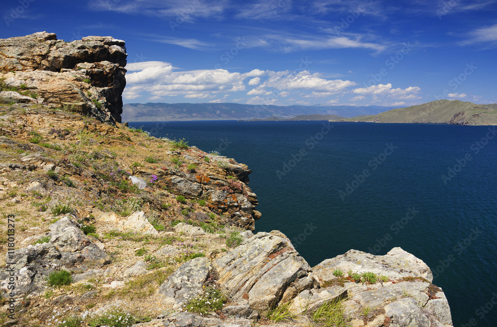 Lake Baikal and Island Olkhon, Russian Federation