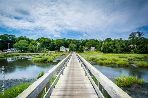 Uncle Tim's Bridge, in Wellfleet, Cape Cod, Massachusetts.