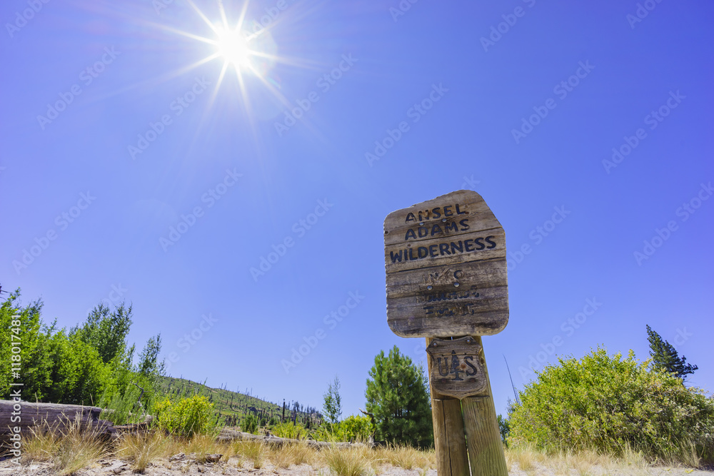 Εκτύπωση καμβά The Ansel Adams Wilderness