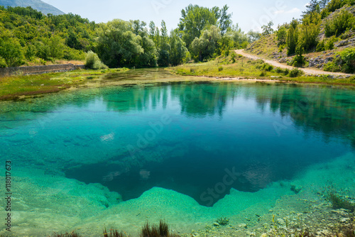 Cetina water source spring in Croatia © bigguns