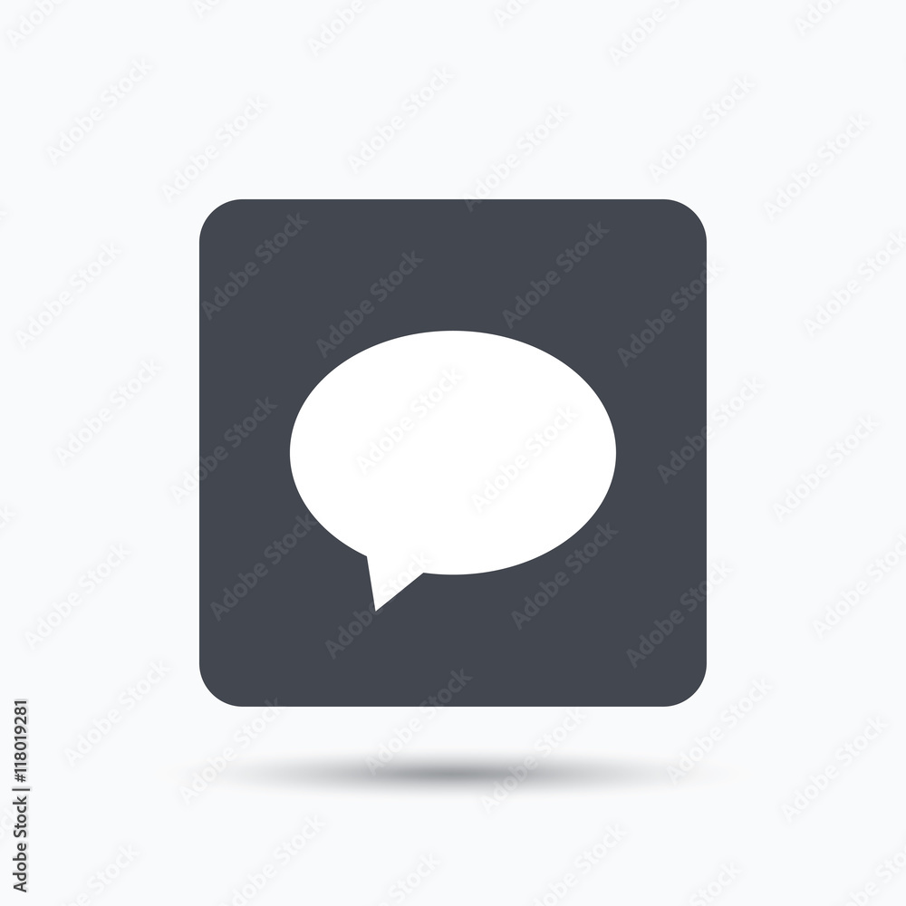 Speech bubble icon. Chat sign. Speech bubble icon. Chat sign.