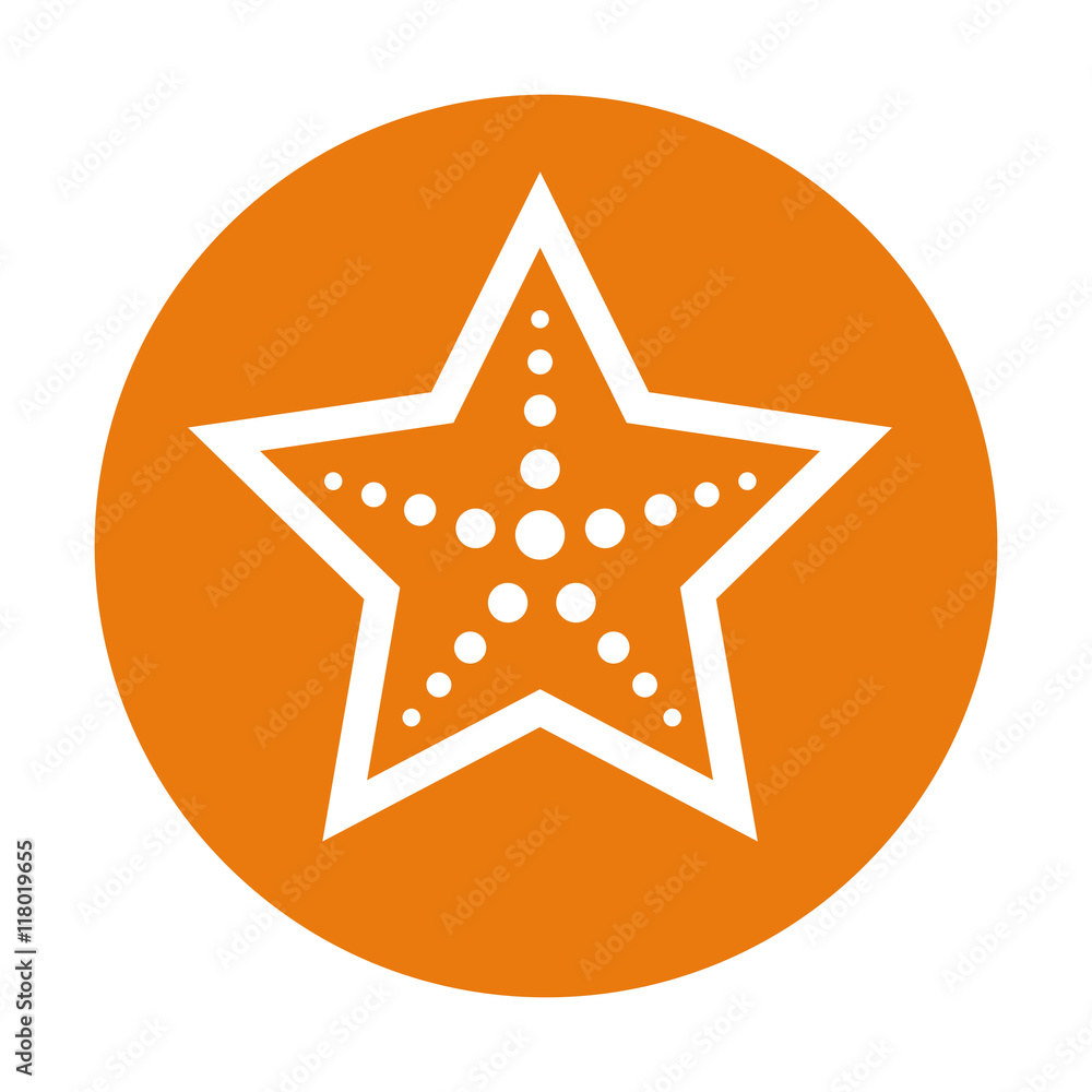 Fototapeta premium summer concept isolated icon