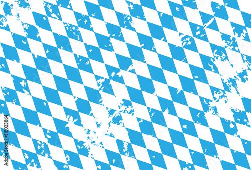 Oktoberfest München Bayern Flagge Muster nahtlos Hintergrund