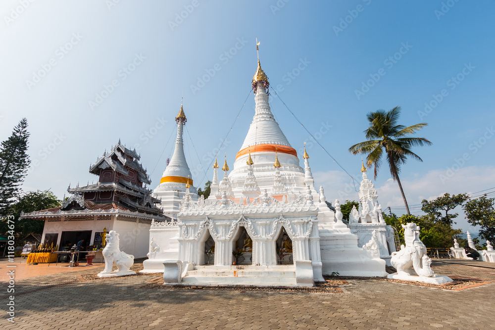 Temple Wat Phra That Doi Kon