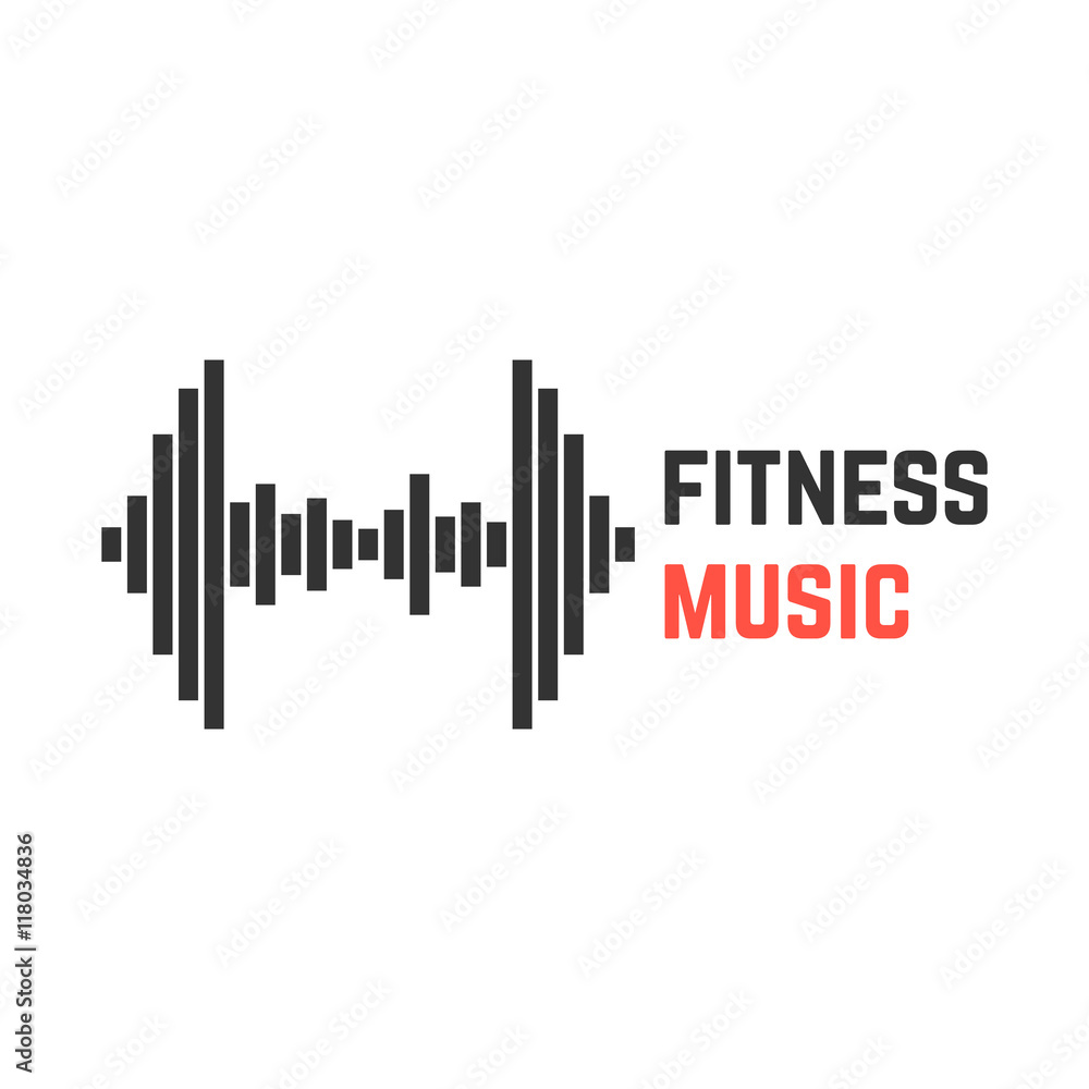fitness music with dumbbell equalizer fitness music with dumbbell equalizer