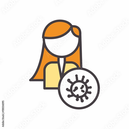 teacher logo icon vector 