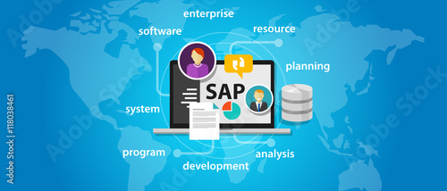 SAP system software enterprise resource planning global international photo