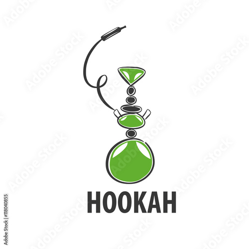 vector logo hookah