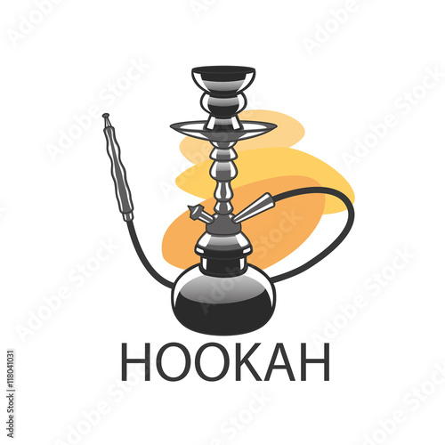 vector logo hookah