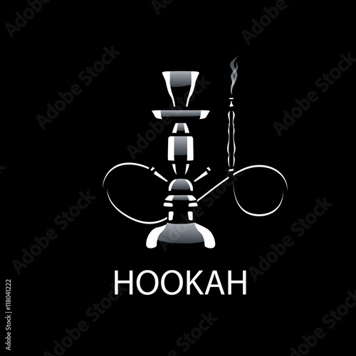 vector logo hookah
