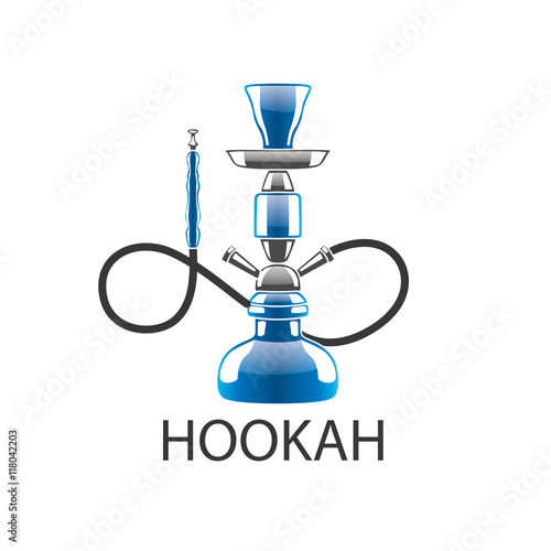 vector logo hookah