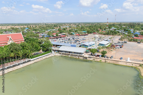 View from high angle from temple photo