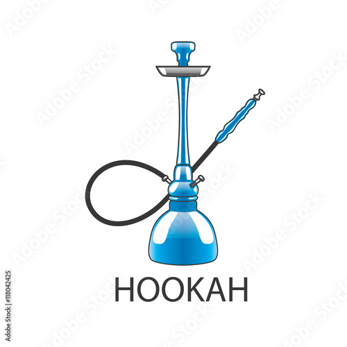 vector logo hookah