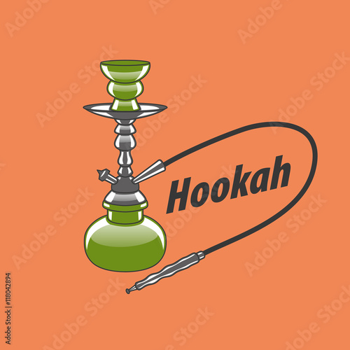 vector logo hookah