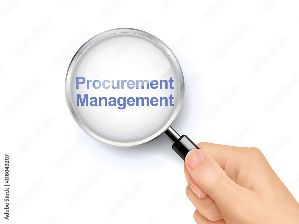 magnify glass of management