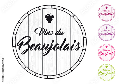 Tonneau Vins du Beaujolais