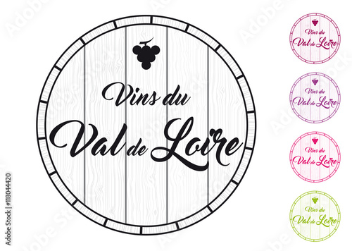 Tonneau Vins du Val de Loire