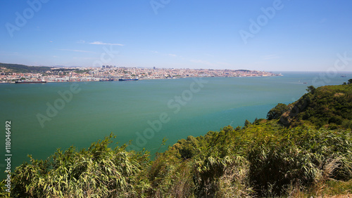 View on the center of Lisbon  Portugal