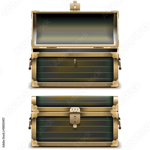 Vector Old Chest