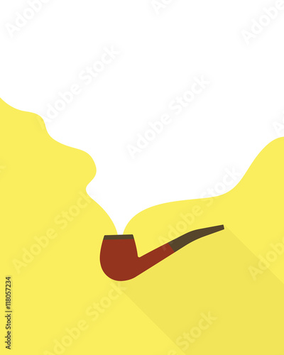 Tobacco pipe minimalist poster