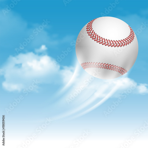 Canvas Print Baseball Ball