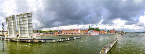 Kappeln, Altstadt, Klappbrücke,  photo