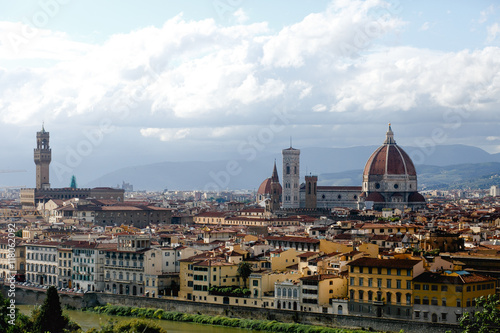 A great cityscape of Florence pictured from the hill © IVASHstudio