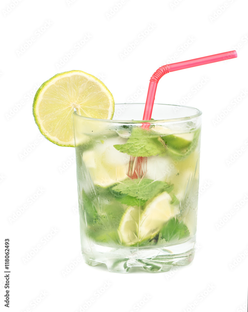 Fresh mojito in glass Fresh mojito in glass