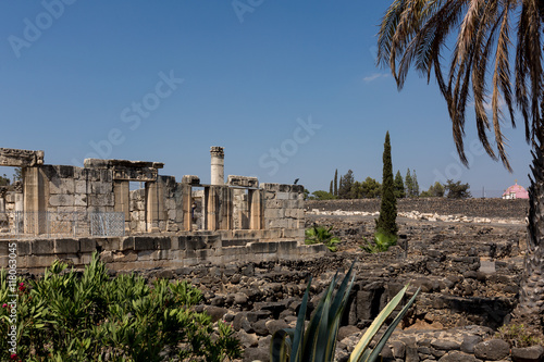 Obraz na płótnie Antike Synagoge Capernaum - Israel