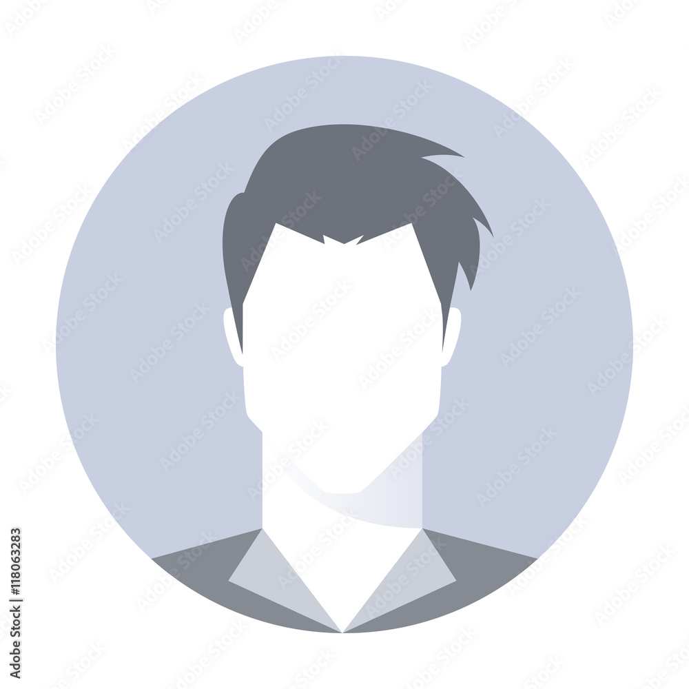 Male avatar profile picture - vector Stock Vector | Adobe Stock