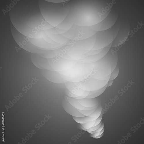 Isolated Smoke - Vector Illustration