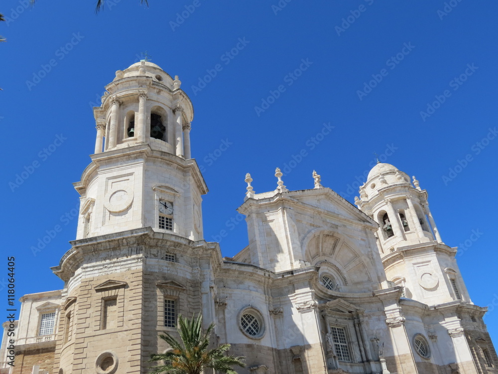 Espagne - Andalousie, Cadix - Nouvelle, Cathédrale Santa-Cruz