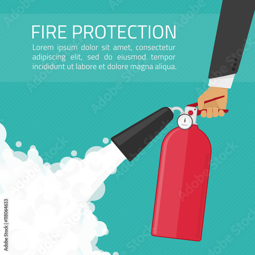 Fire protection illustration