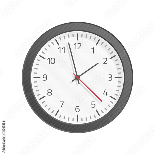 Clock flat icon