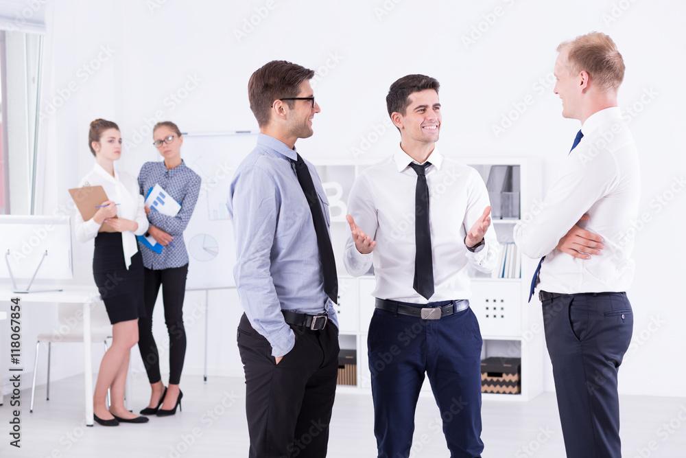 Clash at a work Clash at a work