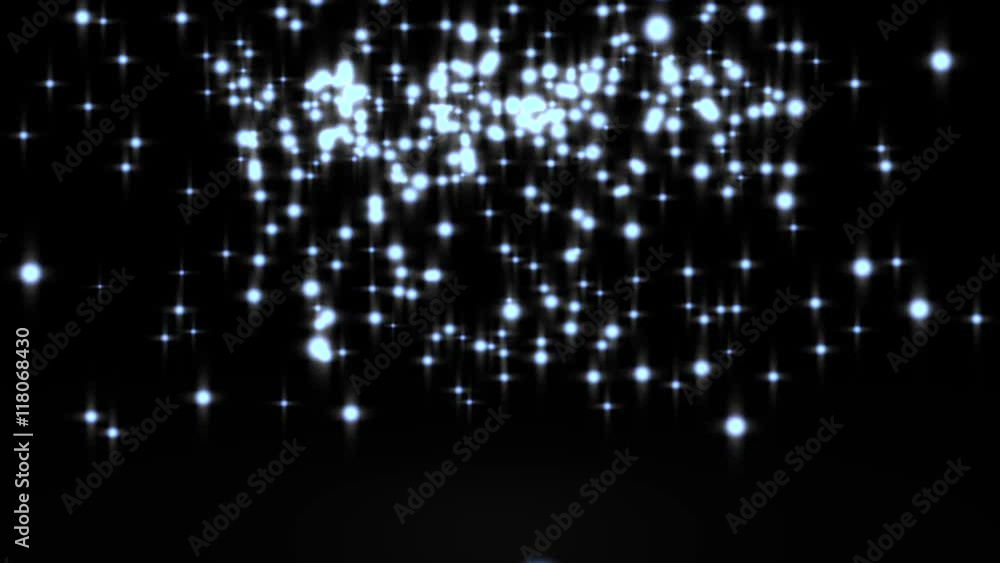 Glowing star particle in random direction with bounce on spotlight ground abstract background animation motion graphic 3D render with copy space on black background
Glowing star particle in random direction with bounce on spotlight ground abstract background animation motion graphic 3D render with copy space on black background