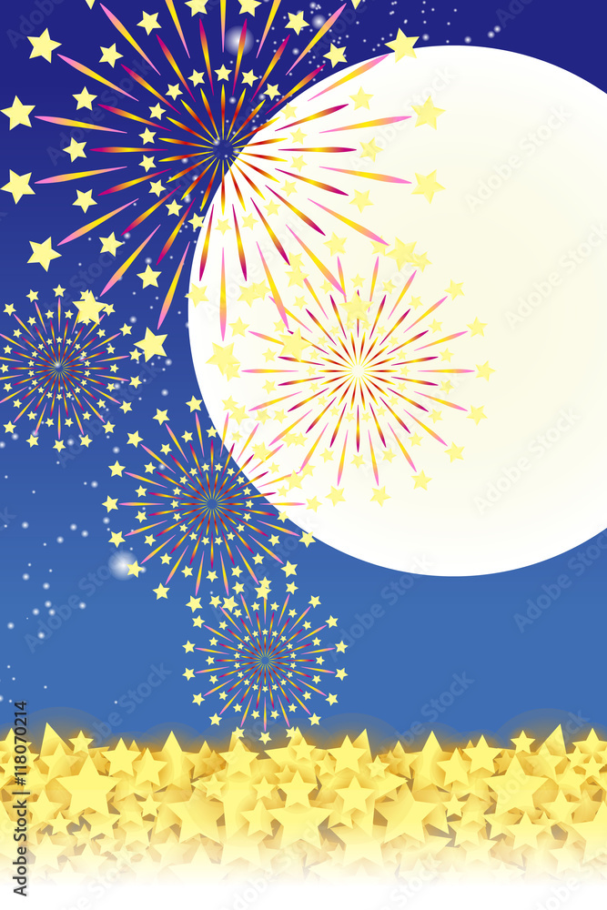 背景素材壁紙 夏祭り 打ち上げ花火 夜空 スターマイン 光 輝き キラキラ 天の川 風物詩 伝統行事 Stock Vector Adobe Stock 背景素材壁紙 夏祭り 打ち上げ花火 夜空 スターマイン 光 輝き キラキラ 天の川 風物詩 伝統行事 Stock Vector Adobe Stock