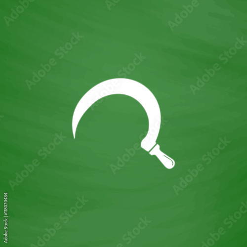 Sickles flat icon