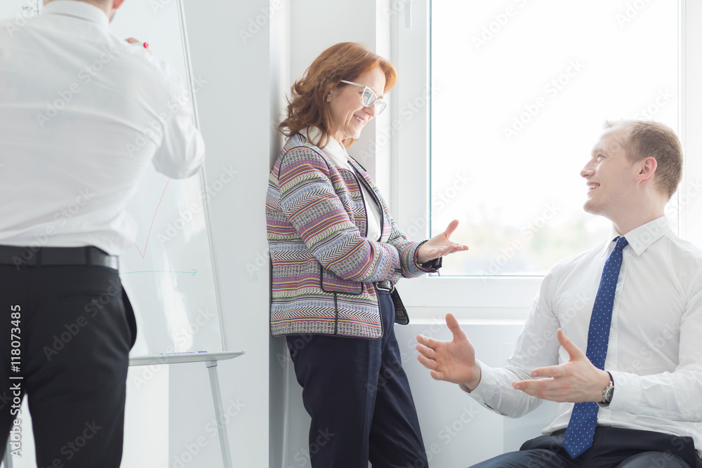 Positive work environment Positive work environment