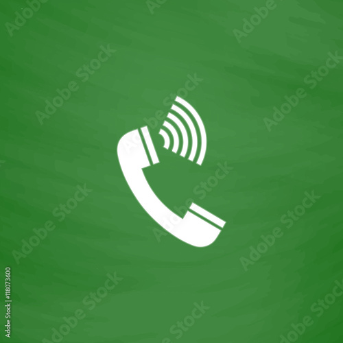 Sound from the handset - phone icon