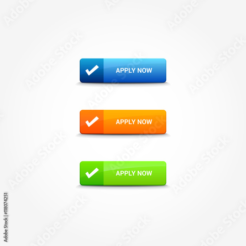 Apply Now Web Buttons